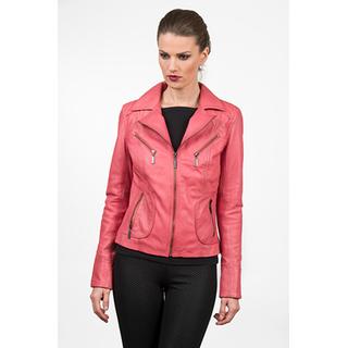 Biker-leatherjacket for women in three colors